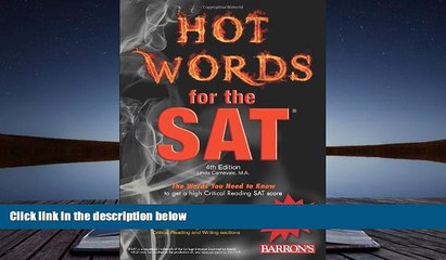 PDF  Hot Words for the SAT (Barron s Hot Words for the SAT) For Ipad