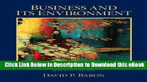 [Read Book] Business and Its Environment (7th Edition) Mobi