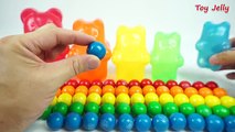 Learn Colors and Numbers 1 to 10, Preschool Learning Toys to Teach Toddlers, Bubblegum Nesting Gummy