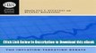 [Read Book] The Inflation-Targeting Debate (National Bureau of Economic Research Studies in Income