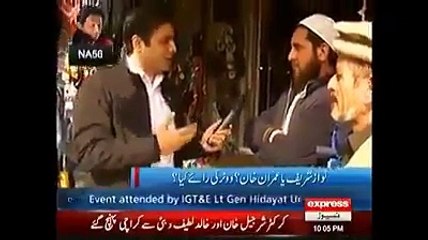 Mansoor Ali khan in Imran khan constituency NA 56