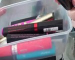 Updated Makeup Collection & Storage! 2013