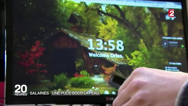 8 salariés belges ont remplacé leur badge par l’implantation d’une puce électronique - vidéo Dailymotion