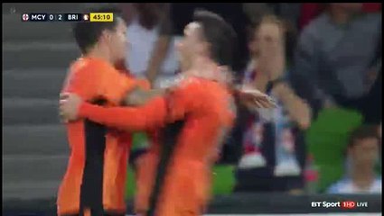 Jamie Maclaren 2nd Goal HD - Melbourne City 0-2 Brisbane Roar 11.02.2017
