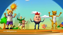 If You're Happy and You Know it Clap Your Hands Song - 3D Animation Rhymes for Children