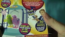 Little Live Pets Bird Cage review Talking Bird Tweets and Sings