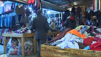 هذا الصباح- الثياب المستعملة بطرابلس لبنان.. أمل الفقراء