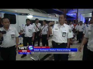 Download Video: Dirut PT KAI Sidak Stasiun Kiaracondong Jelang Arus Mudik - NET5