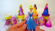 Disney Princess Surprise Eggs Small and Big Toys Frozen Cinderella Ariel Rapunzel Belle Принцессы