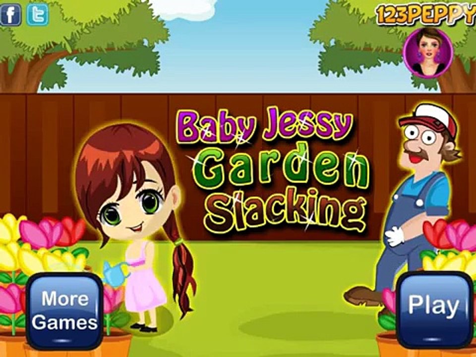 Baby Jessy Garden Slacking - Best Baby Games For Girls