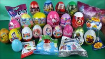 100+ Kinder Surprise eggs with Frozen Disney Princess Toys Peppa Barbie MLP Маша и Медведь