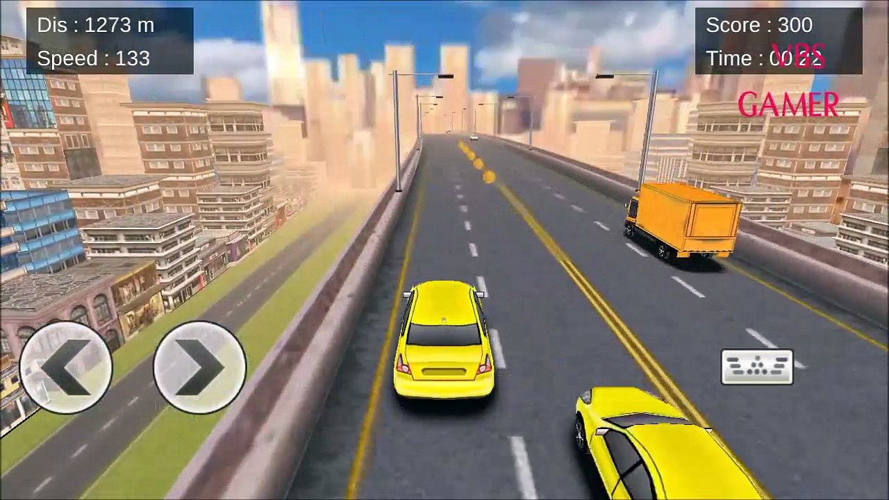 Traffice Car Stunt Baby Androide Gameplay