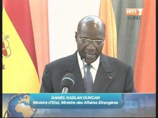 Mme Cristina Diaz Fernandez-Gil,ambassadeur d'Espagne quitte definitivement la CI