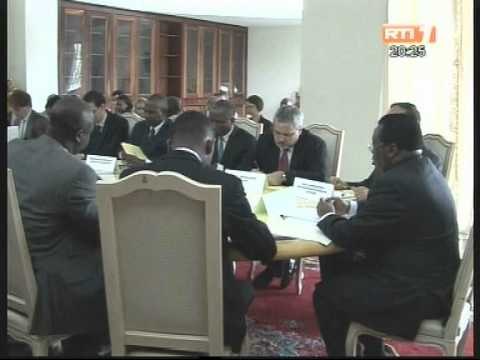 Le président de la CEI a eu une séance de travail avec des bailleurs de fonds