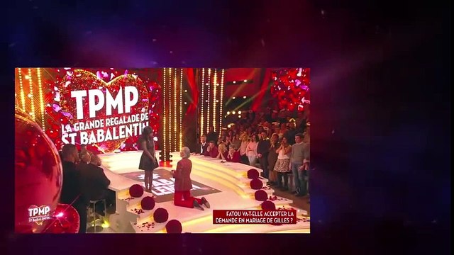 Malaise : Gilles Verdez demande Fatou en mariage sur TPMP