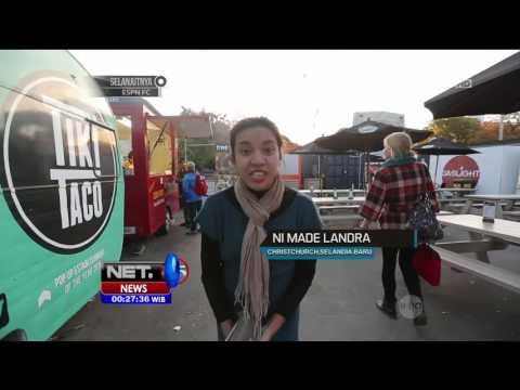 Keunikan Mall Berbahan Tumpukan Kontainer Bekas di Selandia Baru - NET24