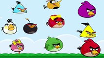 Learn to count with Angry Birds , Fun learning preschool kids toddlers babies children