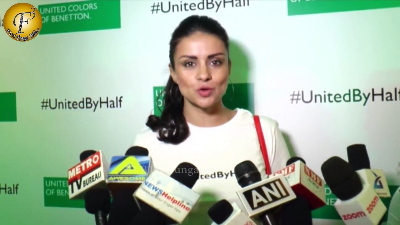 BENETTON CAMPAIGN UNITEDBYHALF LAUNCH WITH KALKI & OTHERS