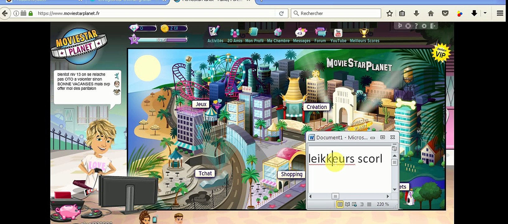 Comment gagner de l'argent sur msp :) :)