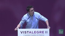 La defensa del documento político de Íñigo Errejón en Vistalegre II