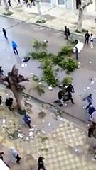 تفرجوا شنوا صار بعد مباراة النادي البنزرتي و اتحاد بن قردان