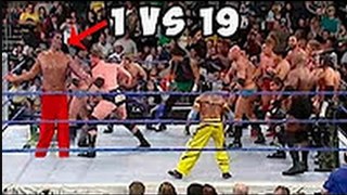 WWE 20 Man Battle for World Heavyweight Title The Great Khali vs All