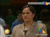 Laura Cortés informa a los alumnos de la renuncia de Lola Cortés!!!