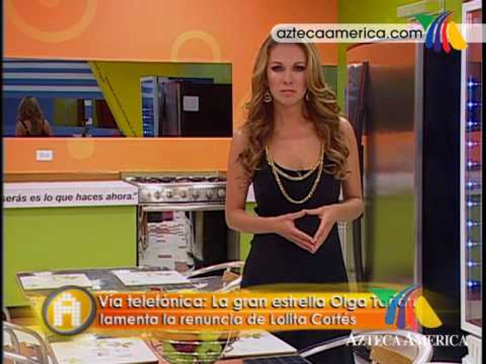 Olga Tañon opina de la renunca de Lolita Cortés