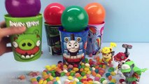 Surprise Cups Jelly Beans and Toys Paw Patrol Action Pack Pup & Badge Angry Birds Thomas and Friends