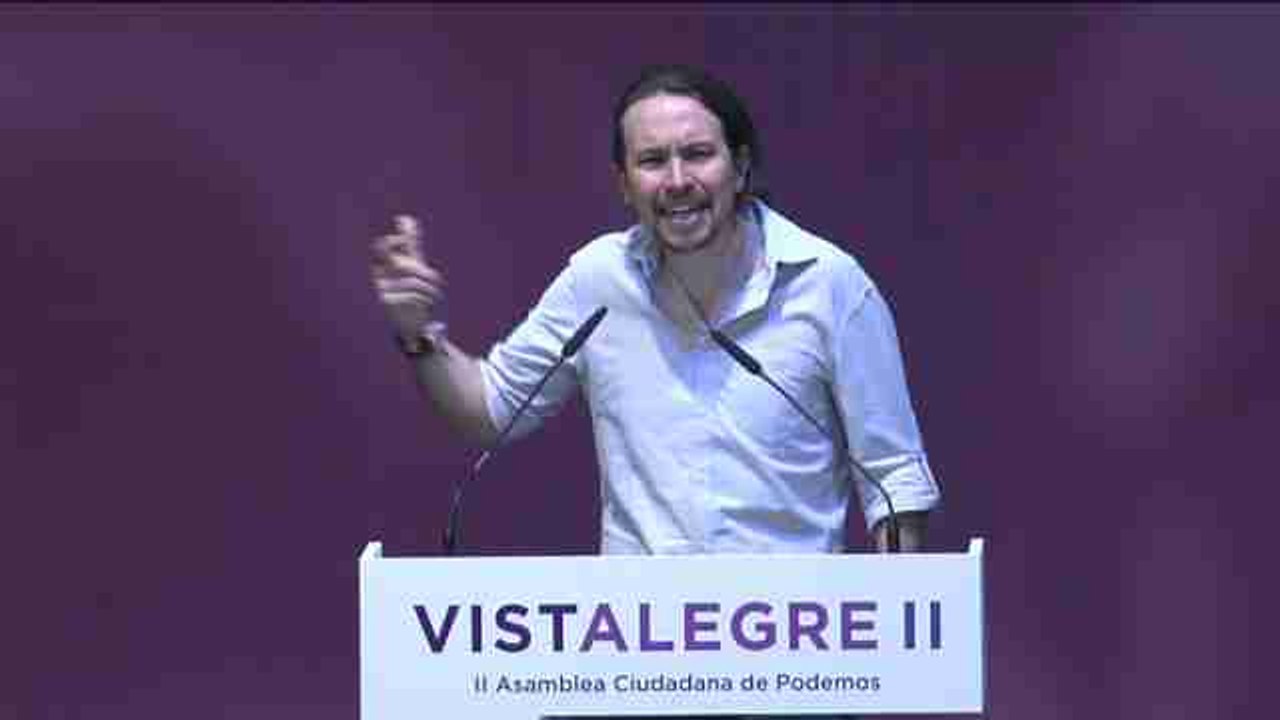 Iglesias: "No nos podemos olvidar jamás de quienes somos"