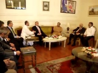 CM PUNJAB meeting with Turkish delegation of KHUBAIB FOUNDATION Oct 7 2011