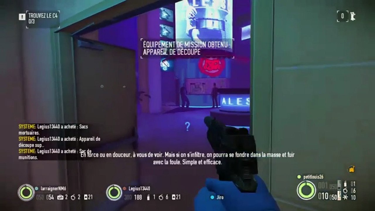Payday 2 avec laraigner et legius
