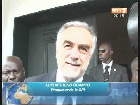 Le Procureur de la Cour Pénale Internationale Moreno Ocampo a rencontré les membres de la CDVR