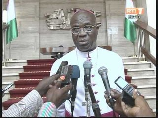 Le Président Alassane Ouattara reçoit Monseigneur Jean-Pierre Kutwa