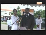 Cérémonie officielle d'inauguration du pont 7eme-9eme tranche (Cocody- Angré)