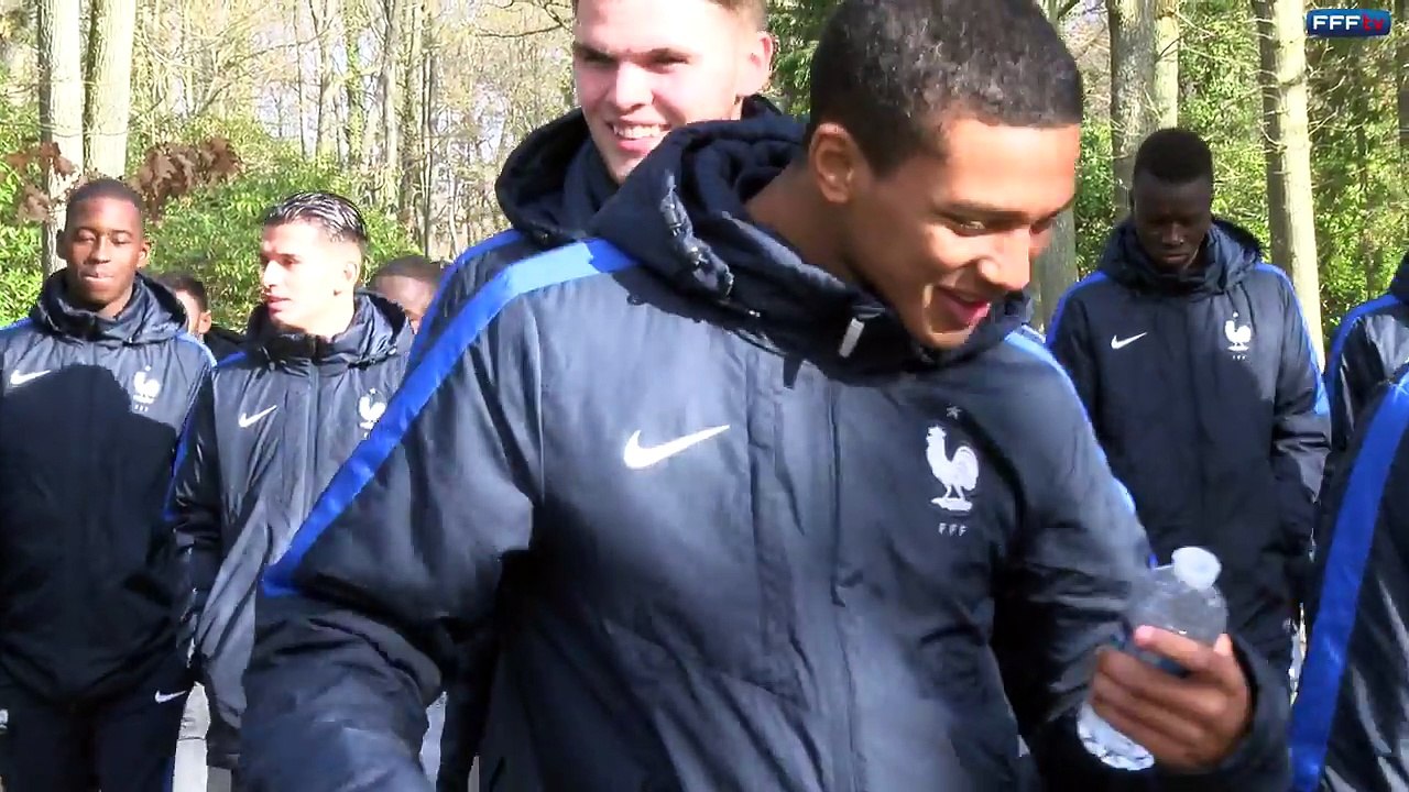 Equipe de France U18, jour de match