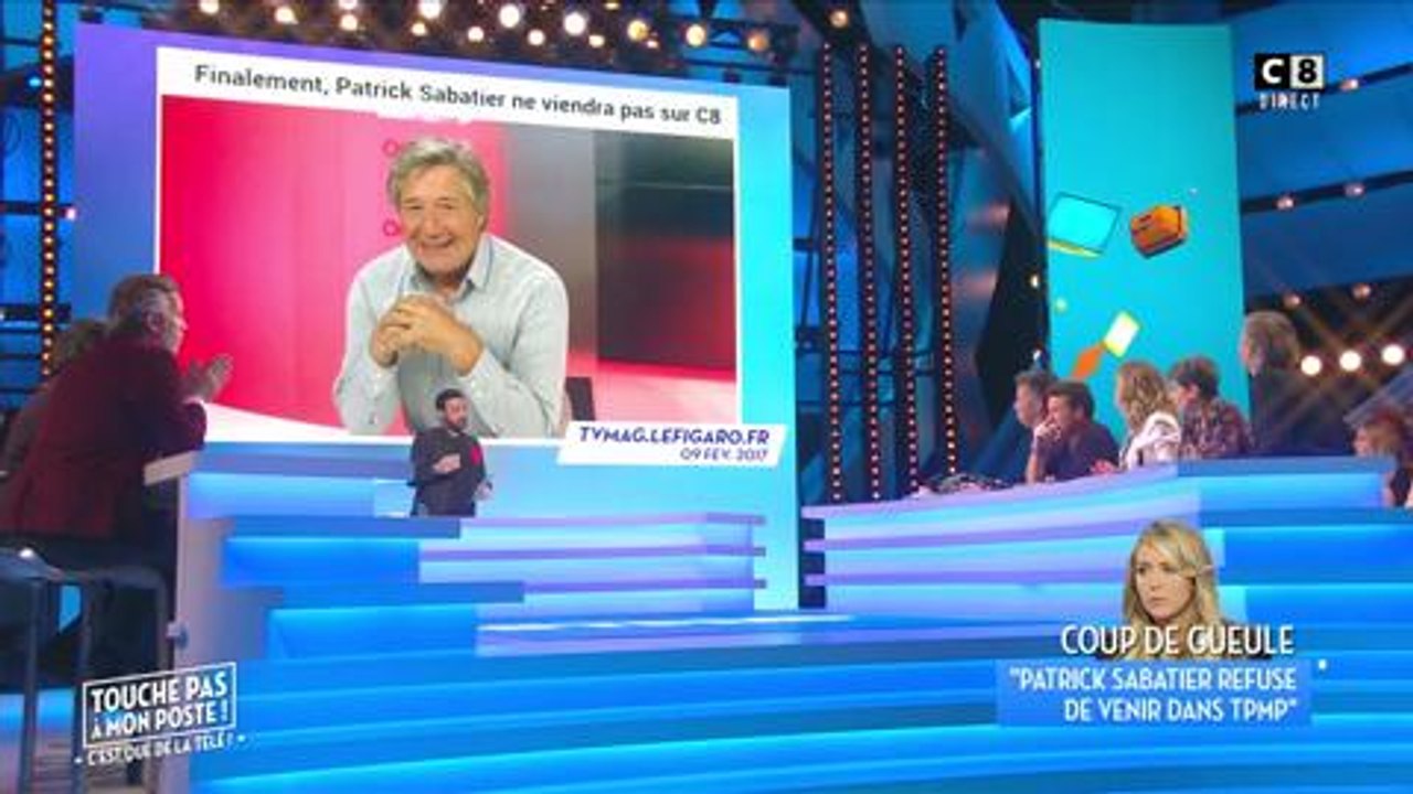 TPMP : Patrick Sabatier s'explique sur son refus d'intégrer l'émission