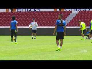 Seleção Sub-20 treina para jogo decisivo contra a Colômbia