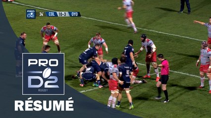 PRO D2 - Résumé Colomiers-Oyonnax: 30-20 - J20 - Saison 2016/2017