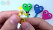 Play Doh Lollipop Smiley Face Heart Learn Colours Surprise Toys Simpsons Hulk Spiderman Disney Pixar