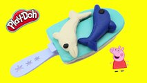 How to Make Play Doh Ice Cream Dolphin Fun and Creative for Kids* Play doh ice cream peppa pig