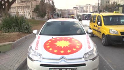 Erdoğan'a Destek Için Yola Çıkan Özavcı, Gaziantep'te