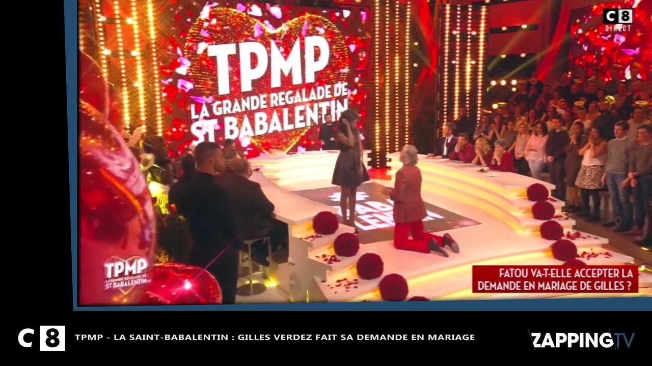 TPMP: Gilles Verdez fait sa demande en mariage et crée un malaise