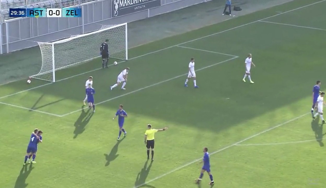 FK Željezničar - FC Astana 1:1 [Golovi]