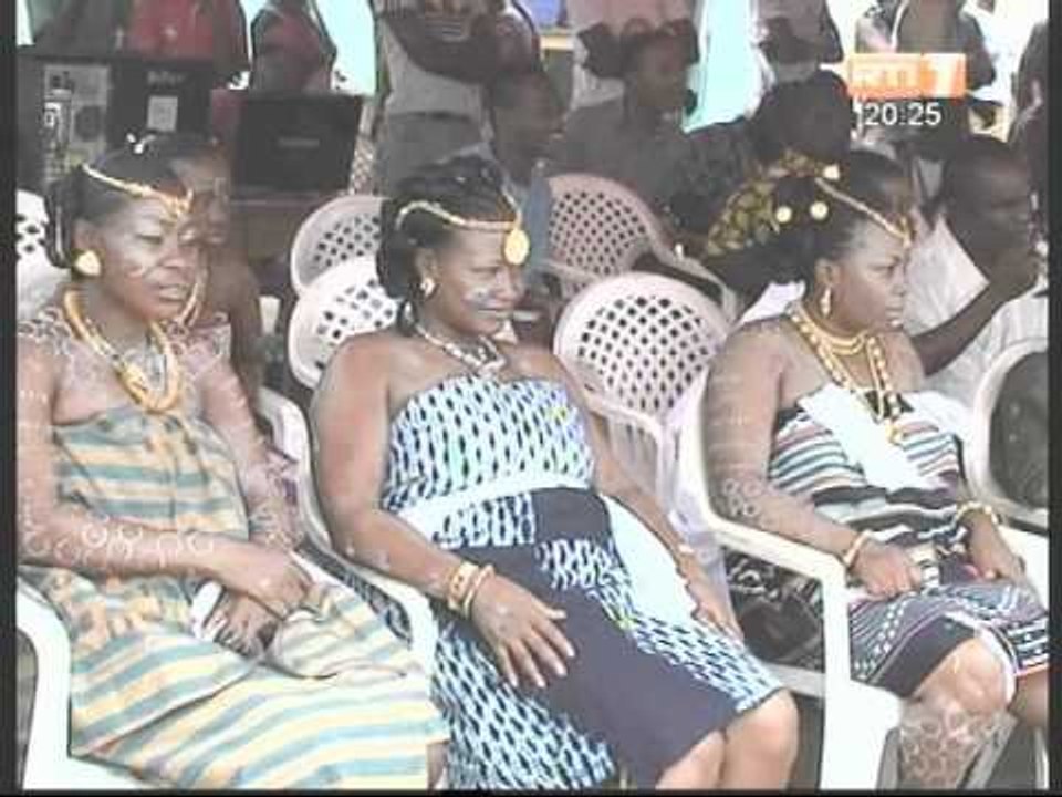 Intronisation officielle de l'Association des femmes Akan de Port Bouet Gonzagueville