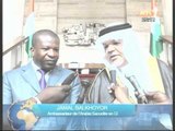 Le President de la république a reçu en audience l'ambassadeur de l'Arabie Saoudite en CI