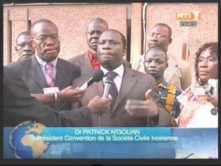 La convention de la société civile ivoirienne organise un atelier sur les mécanismes juridiques et moraux de la réconciliation nationale