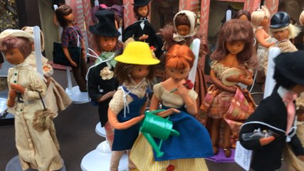 Les jouets du salon des antiquités