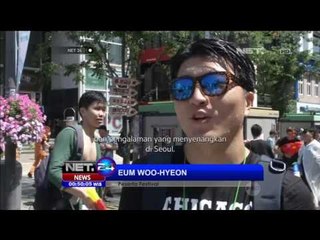 Ribuan Warga Perang Pistol Air di Seoul, Korea - NET24