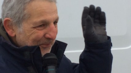 Volée de piafs : l'émotion de son président